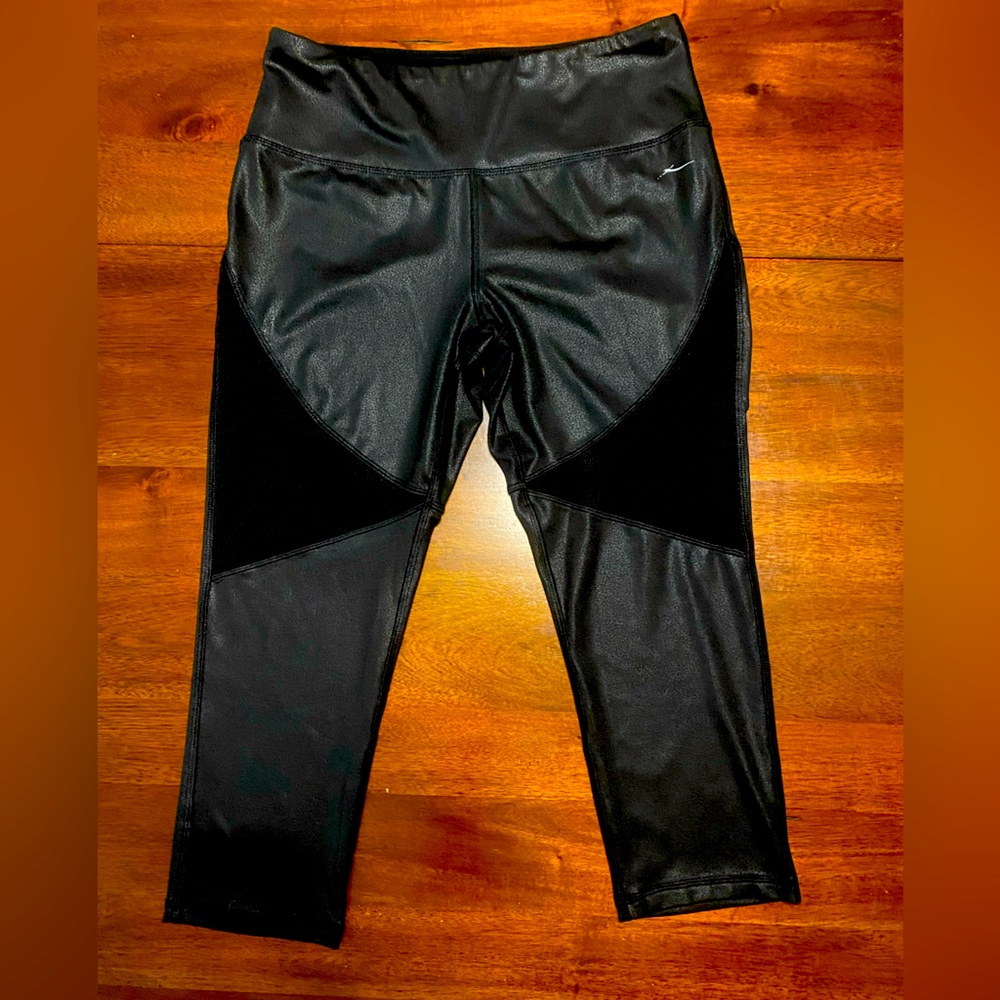 Women’s X by Gottex Large Black Leggings